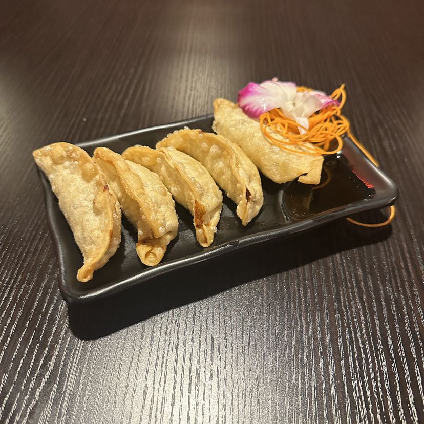 Fried gyoza